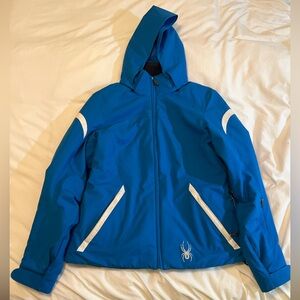 Spyder Ski Jacket Women’s Size 8 - Snow Winter Coat in Blue